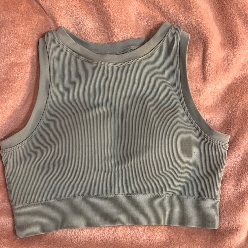 Sport bra, Turquoise color, M size